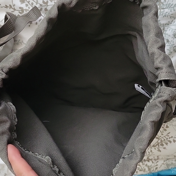 100% Cotton Canvas Backpack - Picture 4 of 5